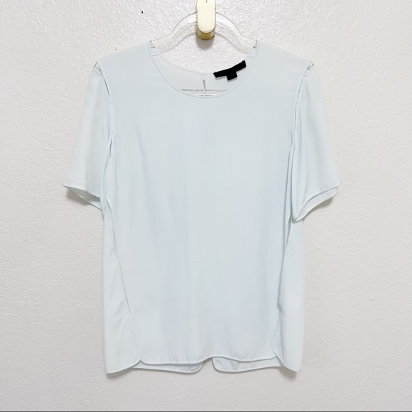 Alexander Wang blue silk top size small - Picture 1 of 16